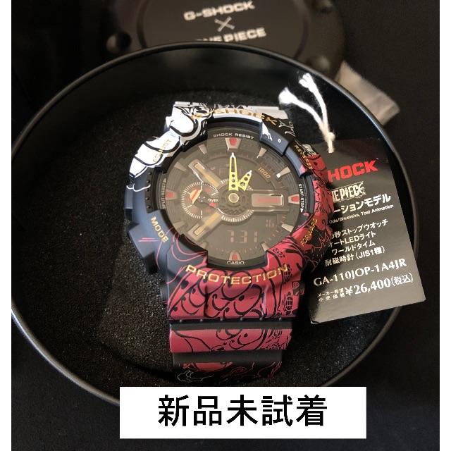 CASIO - 新品未試着] G-SHOCK ONE PIECE GA-110JOP-1A4JRの通販 by 二 ...