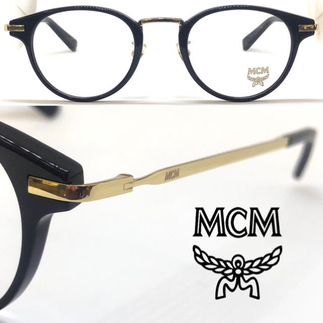 エムシーエム MCM メガネ MCM2610A 001 ブラック/ゴールド