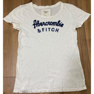 アバクロンビーアンドフィッチ(Abercrombie&Fitch)のAbercrombie & Fitch シャツ　Lサイズ　白(Tシャツ(半袖/袖なし))