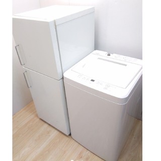 ムジルシリョウヒン(MUJI (無印良品))の無印良品　レトロ　バータイプ　冷蔵庫　洗濯機　無印良品　シンプルデザインセット(冷蔵庫)