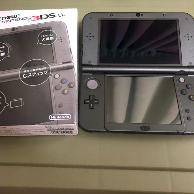 Nintendo 3DS NEW ニンテンドー 本体 LL メタリックブラック