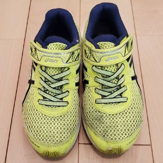 アシックス(asics)のセール！アシックス 運動靴 スニーカー 20センチ 黄色 イエロー 20cm(スニーカー)