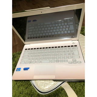 フジツウ(富士通)のノートパソコン Windows8 ピンク(ノートPC)