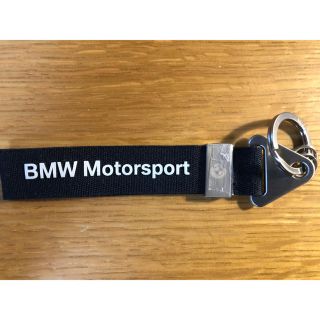 ビーエムダブリュー(BMW)のBMW 純正品 Mスポーツ キーホルダー ナイロン(車外アクセサリ)