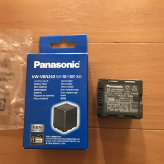 パナソニック(Panasonic)のPanasonic VW-VBN260-K 中古(ビデオカメラ)