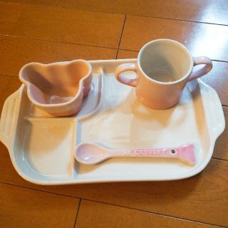 ルクルーゼ(LE CREUSET)の専用　スプーンのみ。(離乳食器セット)