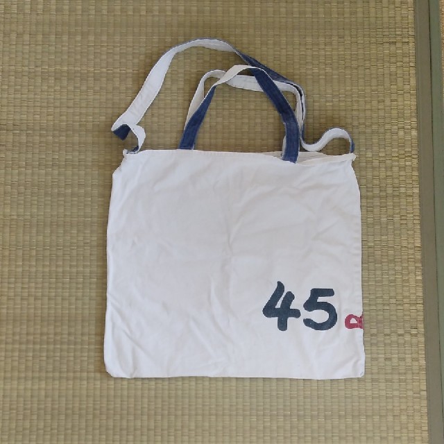 45rpm(フォーティーファイブアールピーエム)の45R　手提げ袋　エコバッグ レディースのバッグ(エコバッグ)の商品写真