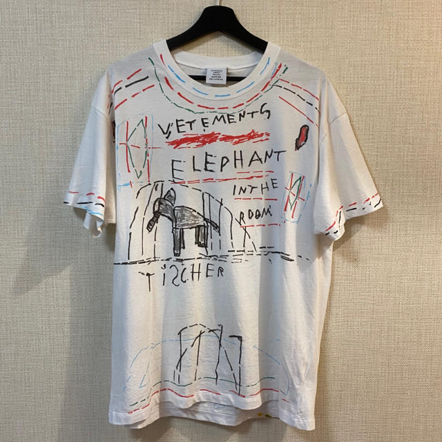 Vetements ペイント Tシャツ 確実正規品