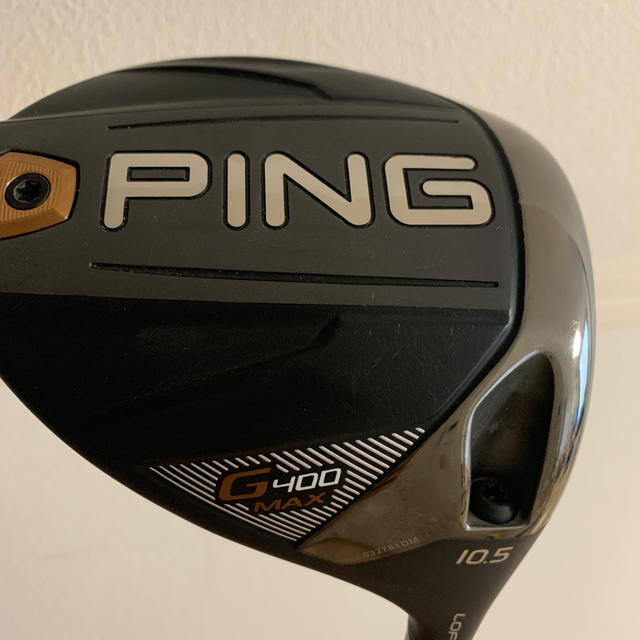 PING  G400MAX  10.5度　ダイヤモンドスピーダー　6X