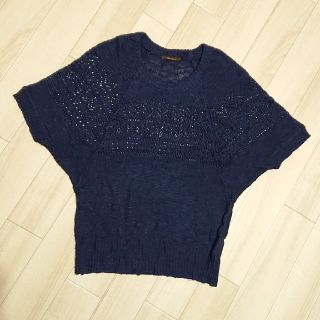 チャオパニック(Ciaopanic)のUSED／チャオパニック リネンレース編みサマーニット(Tシャツ(半袖/袖なし))