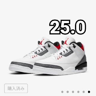 ナイキ(NIKE)のエアジョーダン3レトロ CZ6433-100(スニーカー)