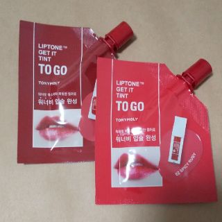 トニーモリー(TONY MOLY)のTONYMOLY☆トニーモリー☆ティント☆2色セット(口紅)