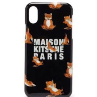 メゾンキツネ(MAISON KITSUNE')のmaison kitsune メゾンキツネiPhoneケースYOGA FOXヨガ(iPhoneケース)