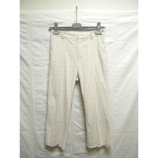 定価3.4万 アパルトモン Lisiere Linen Cropped パンツ