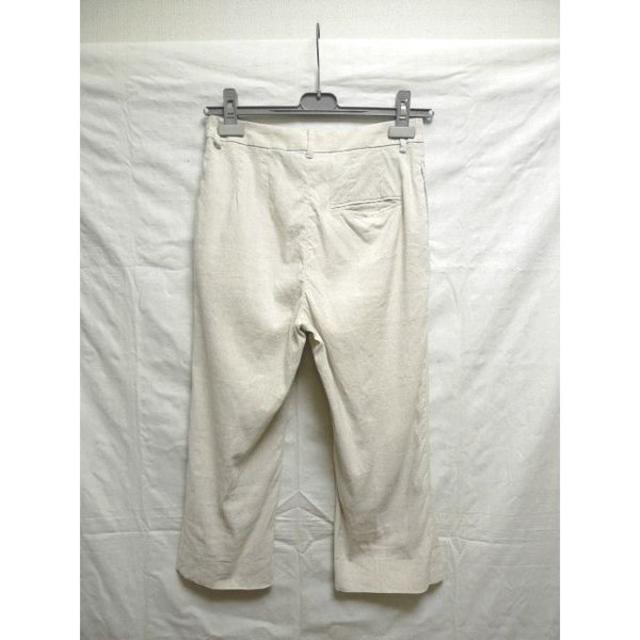 定価3.4万 アパルトモン Lisiere Linen Cropped パンツ 2