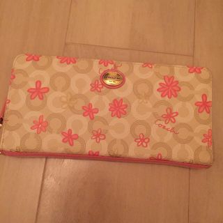 コーチ(COACH)のCOACHのお花柄 長財布(財布)