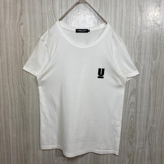 アンダーカバー(UNDERCOVER)のアンダーカバー 胸元 ワンポイント ロゴ 半袖 Tシャツ XS 白(Tシャツ/カットソー(半袖/袖なし))