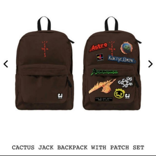 travis scott fortnite backpack patch set