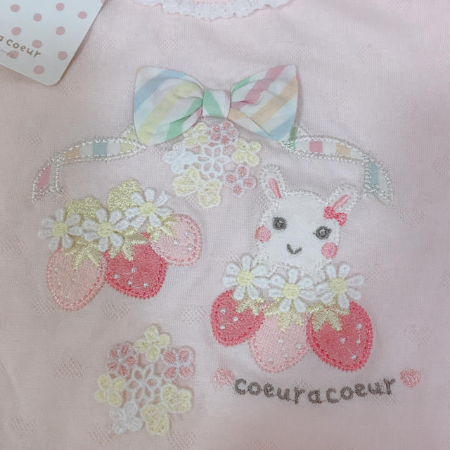 coeur a coeur(クーラクール)のクーラクール 100 キッズ/ベビー/マタニティのキッズ服女の子用(90cm~)(Tシャツ/カットソー)の商品写真