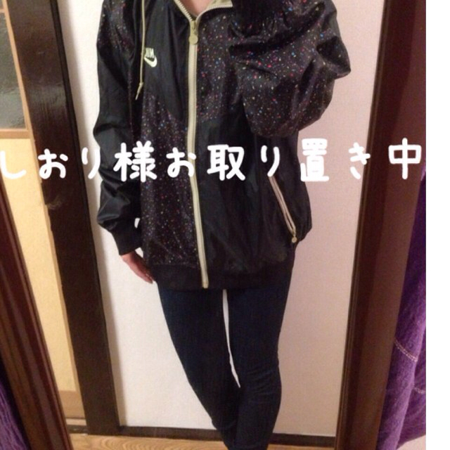 NIKE(ナイキ)のNIKE♡ジャケット♡BK レディースのジャケット/アウター(ミリタリージャケット)の商品写真