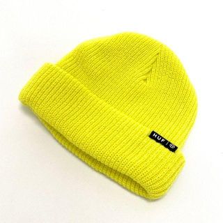 ハフ(HUF)の状態良好 HUF ハフ USUAL BEANIE ビーニー ニット キャップ(ニット帽/ビーニー)