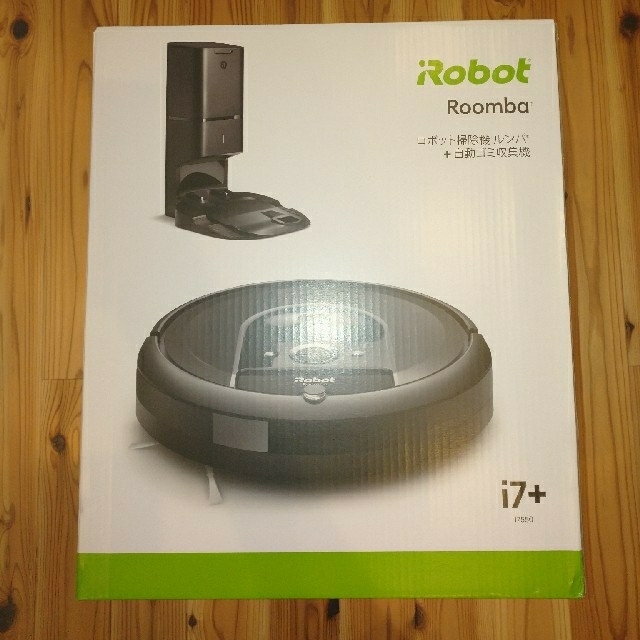 iRobot(アイロボット)のルンバ i7+ アイロボット ロボット掃除機 irobot スマホ/家電/カメラの生活家電(掃除機)の商品写真