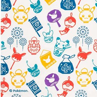 ポケモン(ポケモン)のポケモン ポケモンセンターオリジナル ピカまつり てぬぐい 手ぬぐい(タオル/バス用品)