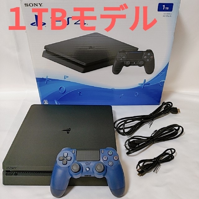 PS4 ジェットブラック 薄型 CUH-2000B 1TB