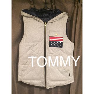 トミー(TOMMY)のTOMMYリバーシブルベスト♡星条旗♡(ダウンベスト)