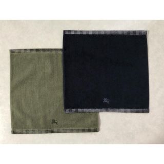 バーバリー(BURBERRY)の新品【BURBERRY 】バーバリー ミニテリー（タオルハンカチ） 2枚セット(ハンカチ/ポケットチーフ)