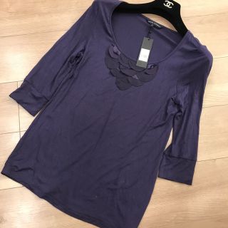 バナナリパブリック(Banana Republic)の【新品】バナナリパブリック　カットソー(カットソー(長袖/七分))