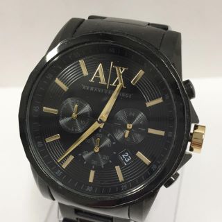 アルマーニエクスチェンジ(ARMANI EXCHANGE)の★お盆限定値下げ中！ARMANI EXCHANGE AX2094 ：ブラック(腕時計(アナログ))