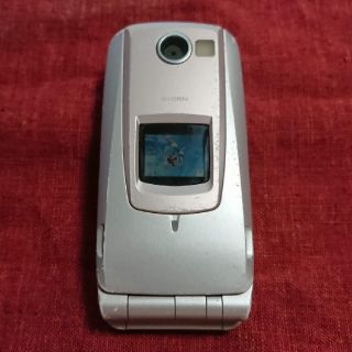 エヌティティドコモ(NTTdocomo)の【桜介様専用】ドコモ　N901iS　クラレットピンク　ガラケー本体(携帯電話本体)