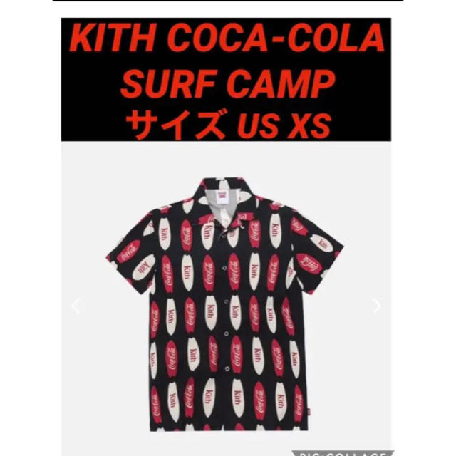 kith x coca cola sarf camp callar shirt