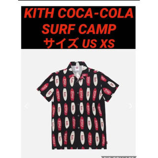 シュプリーム(Supreme)のkith x coca cola sarf camp callar shirt(シャツ)