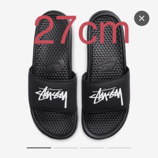 ナイキ(NIKE)の27cm NIKE STUSSY べナッシ　スライド(サンダル)