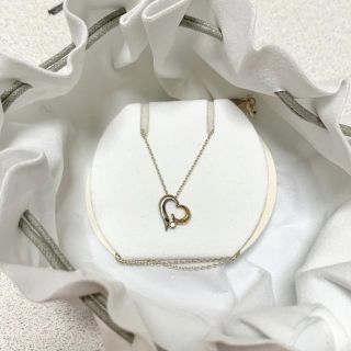 スタージュエリー(STAR JEWELRY)のスタージュエリー ネックレス HEART MOON お値下げ中！(ネックレス)