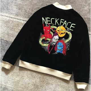 最高コラボ ワコマリア×ネックフェイス モンスター 別珍 スカジャン ベトジャン