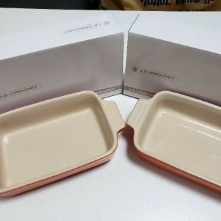 ルクルーゼ(LE CREUSET)の専用★ル・クルーゼ レクタンギュラー・ディッシュ 19㎝ 4枚セット(食器)