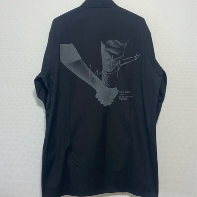 20SS Yohji Yamamoto 手繋ぎ スタッフシャツタグ残布ボタン納品書状態