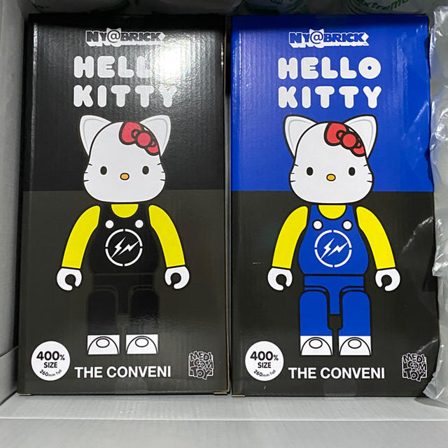 NY@BRICK CONVENI HELLO KITTY 400% 2体 セット