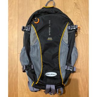 ドイター(Deuter)のdeuter スピードライト20 ブラック×チタン 20L D33125-749(バッグ)