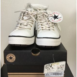 コンバース(CONVERSE)の値下げ【未使用】コンバース　レディースゴルフシューズ(24.5センチ)(シューズ)