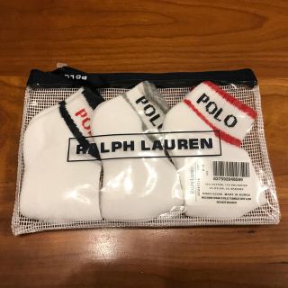 ポロラルフローレン(POLO RALPH LAUREN)のポロラルフローレン　ベビーソックス3足セット(靴下/タイツ)