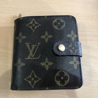 ルイヴィトン(LOUIS VUITTON)のルイヴィトン モノグラム二つ折りジップ財布(財布)