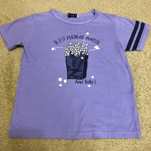 BeBe(ベベ)のTシャツ 130 BeBe キッズ/ベビー/マタニティのキッズ服女の子用(90cm~)(Tシャツ/カットソー)の商品写真