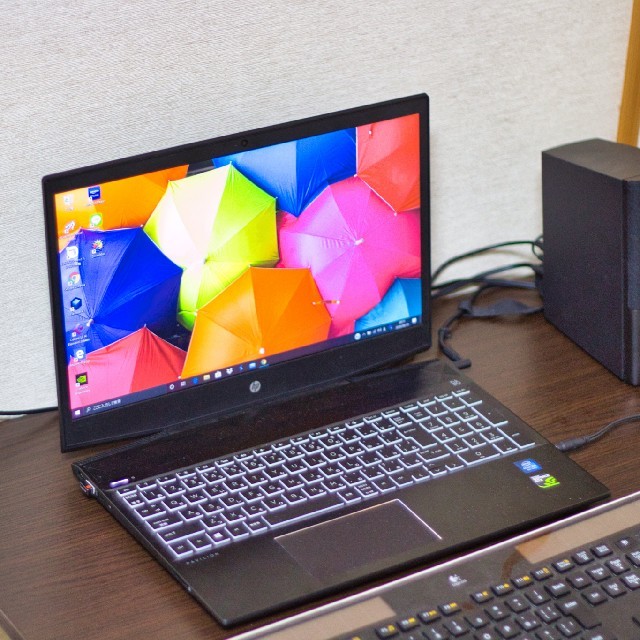 HP(ヒューレットパッカード)のHP Pavilion Gaming15-cx i5 8300H GTX1050 スマホ/家電/カメラのPC/タブレット(ノートPC)の商品写真