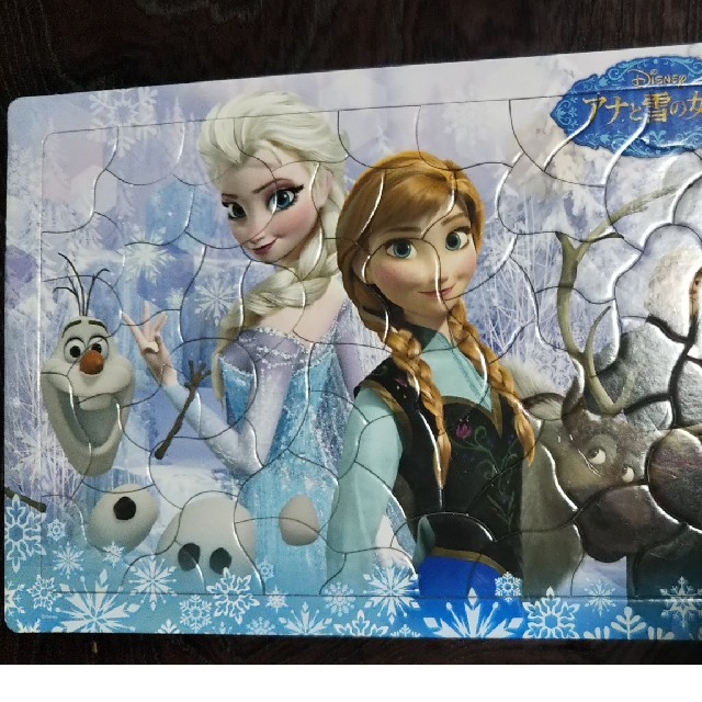 アナと雪の女王(アナトユキノジョオウ)のアナと雪の女王 パズル ディズニー 60ピース キッズ/ベビー/マタニティのおもちゃ(知育玩具)の商品写真