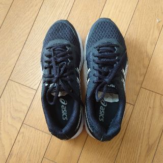 アシックス(asics)のasics　スニーカー　黒(スニーカー)