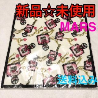 マーズ(MA＊RS)のMARS☆マーズ☆新品☆未使用☆パフューム柄☆ミニタオル☆ハンカチ(ハンカチ)